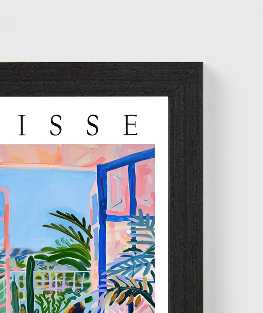 Matisse Le Jardin Exhibition Poster - Colorful Balcony Wall Art