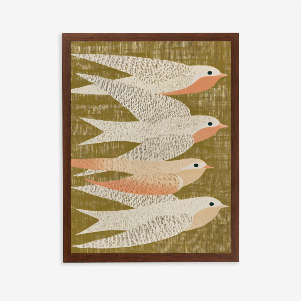 Scandinavian Bird Print