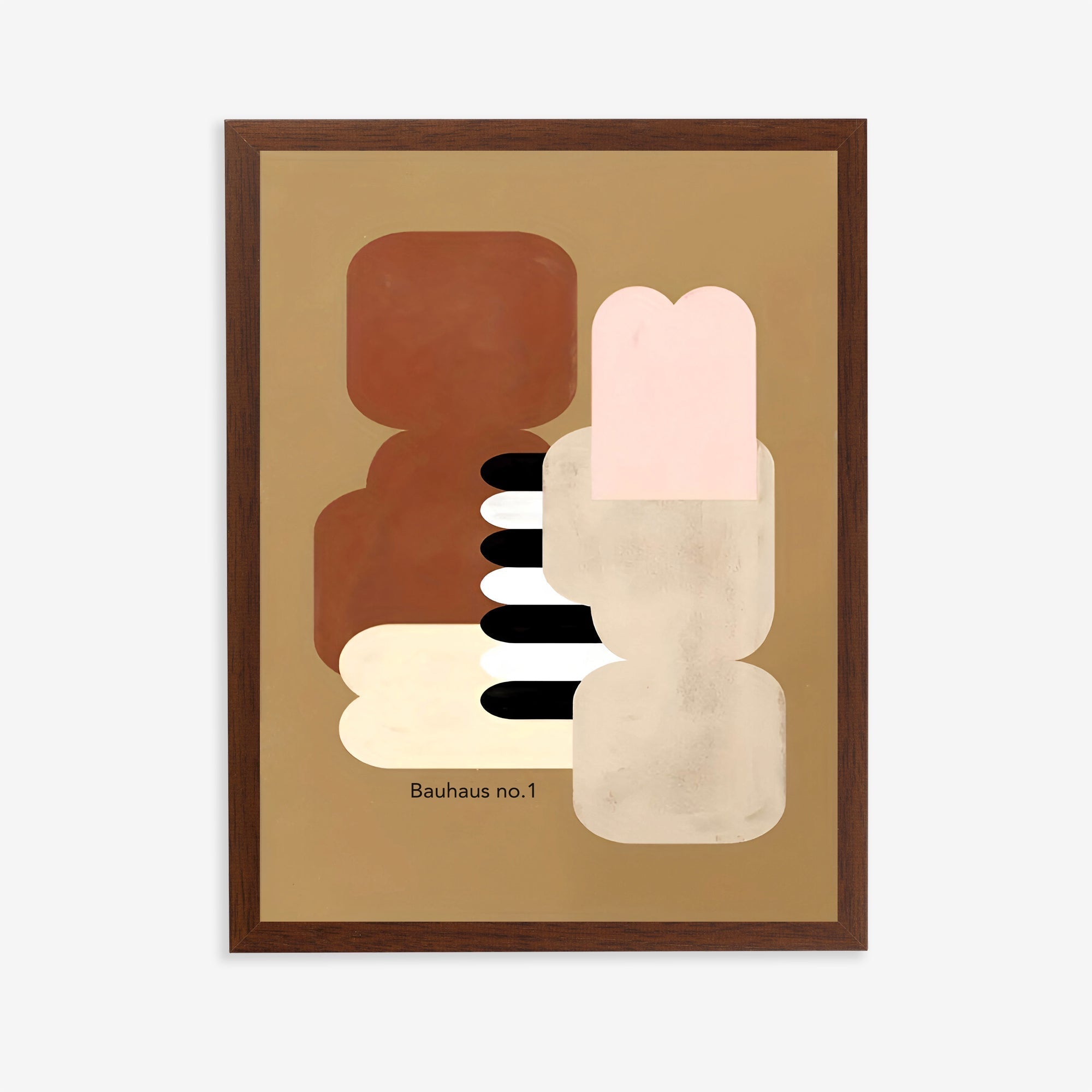 Bauhaus Abstract Wall Art Print