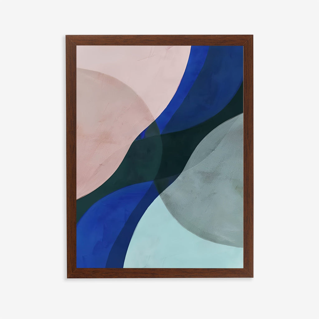 Geometric Modern Abstract Wall Art Print