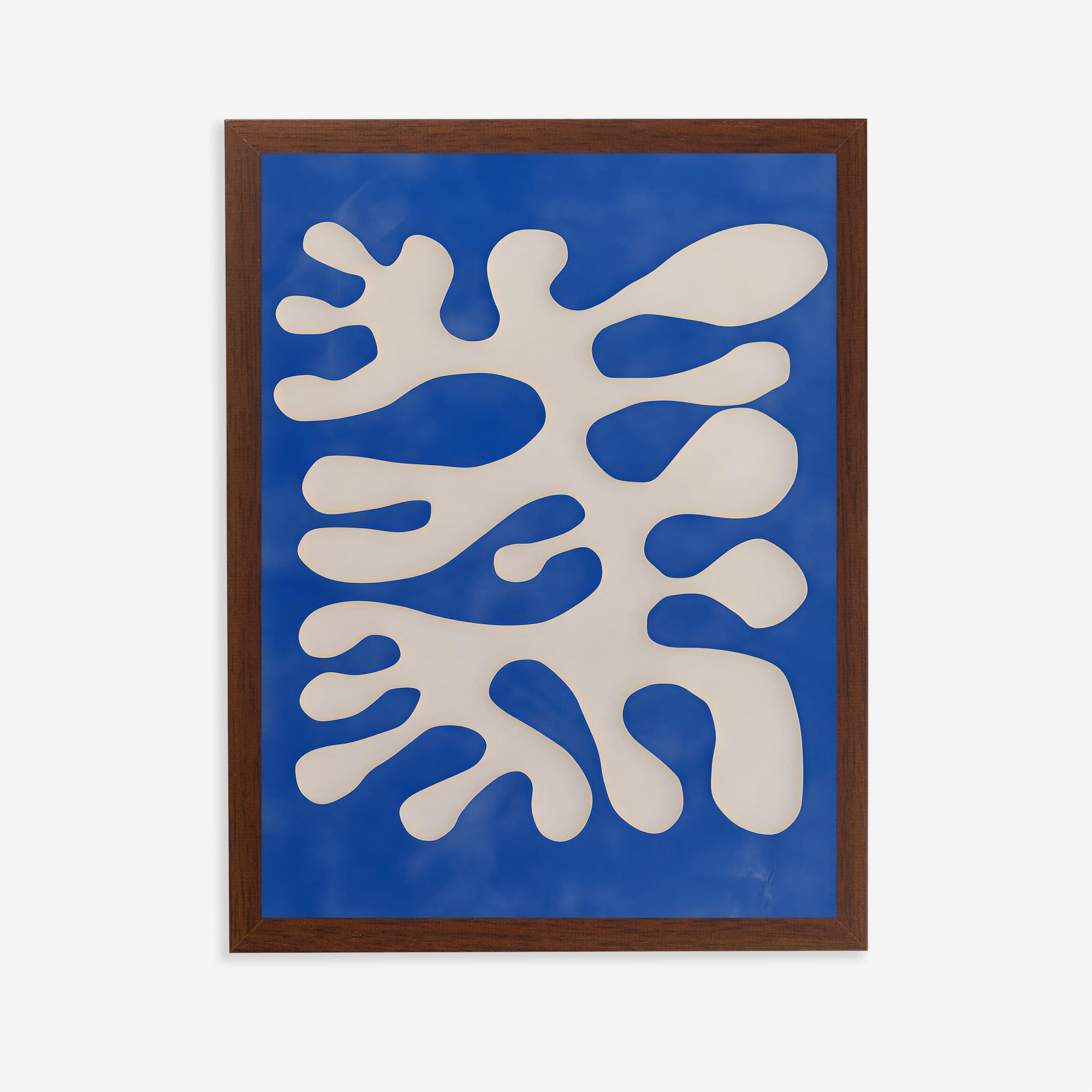 Modern abstract organic wall art print
