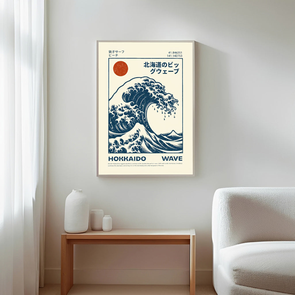 Hokusai Wave Poster Print