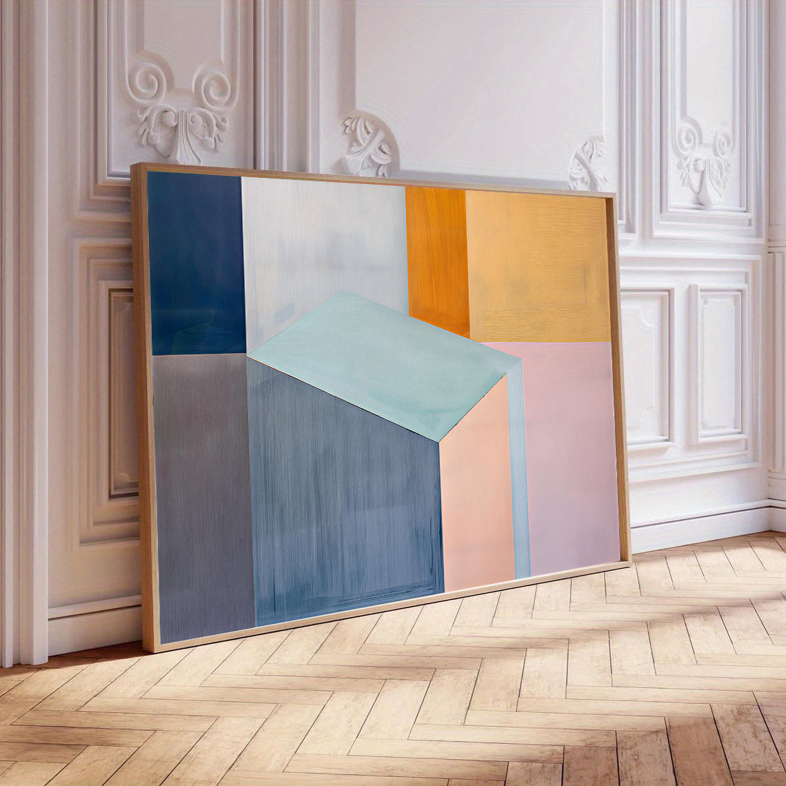 Geometric Abstract Wall Art Print