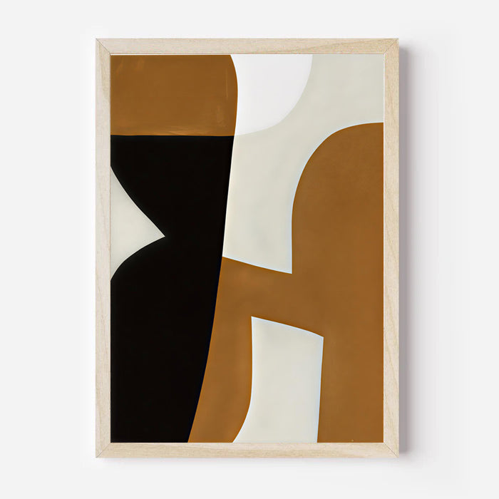 Abstract geometric art print
