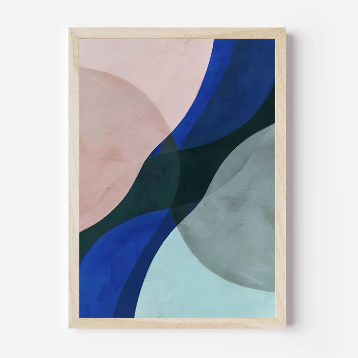 Geometric Modern Abstract Wall Art Print