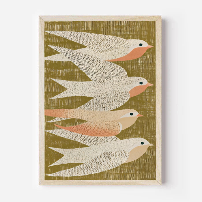Scandinavian Bird Print