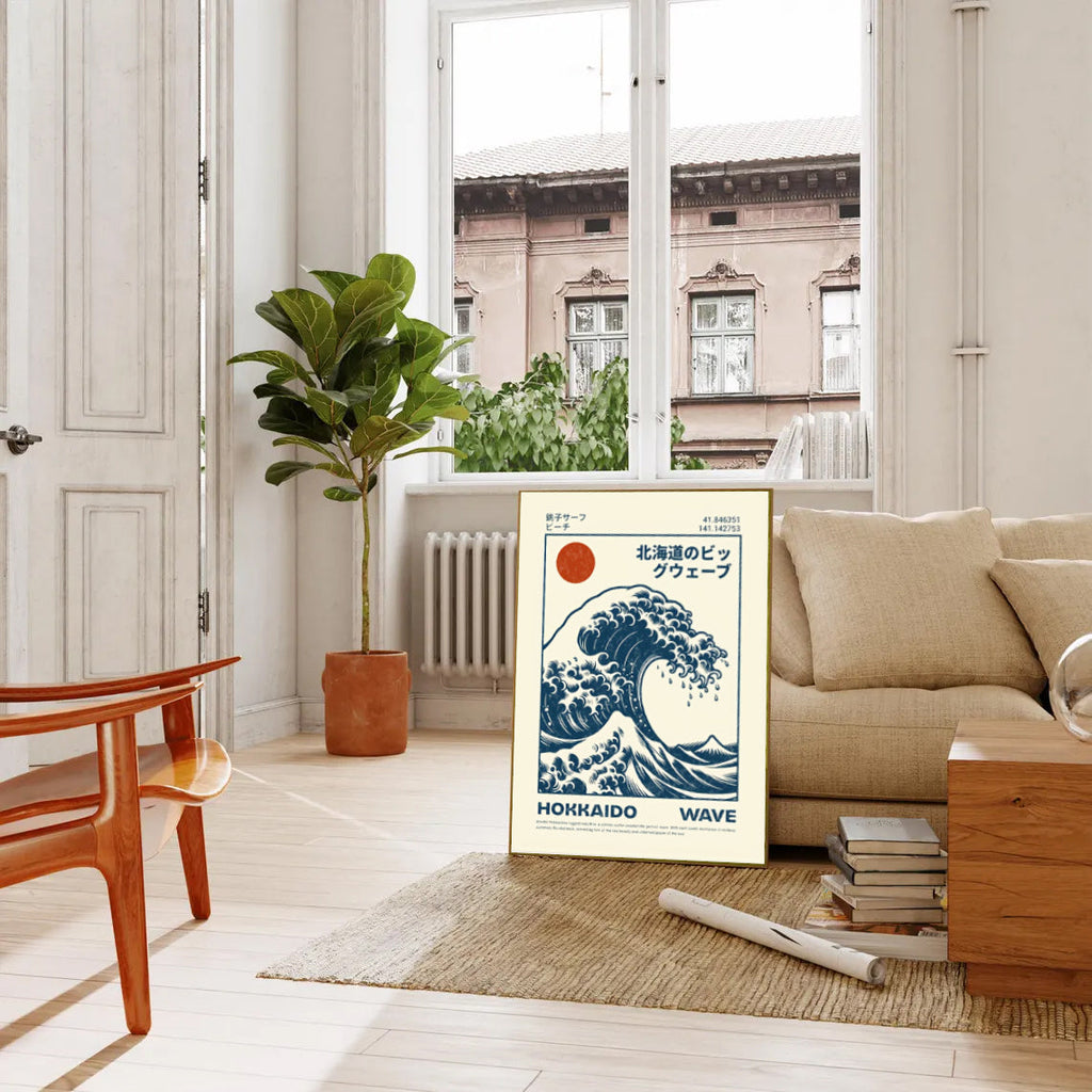 Hokusai Wave Poster Print