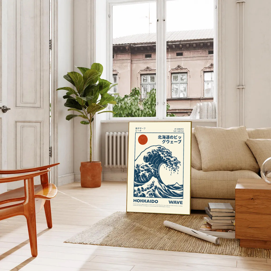 Hokusai Wave Poster Print