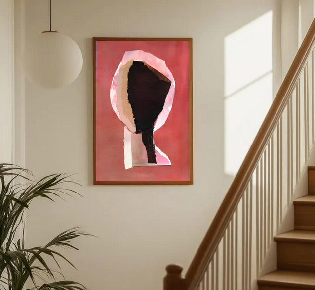 Abstract Collage Wall Art Print