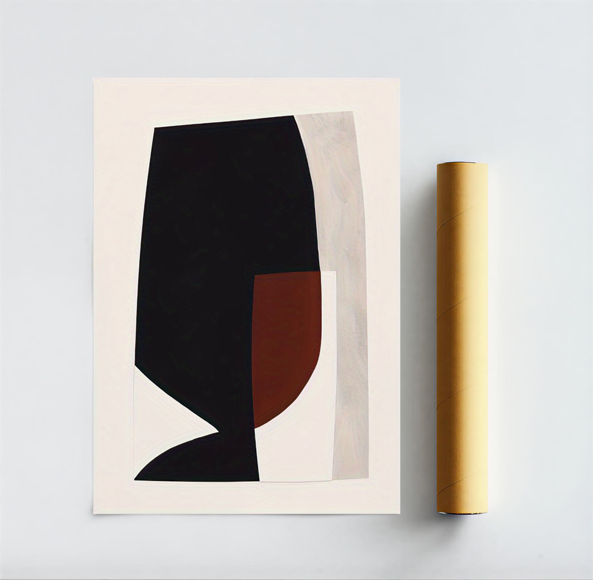 Abstract Geometric Minimalist Art Print