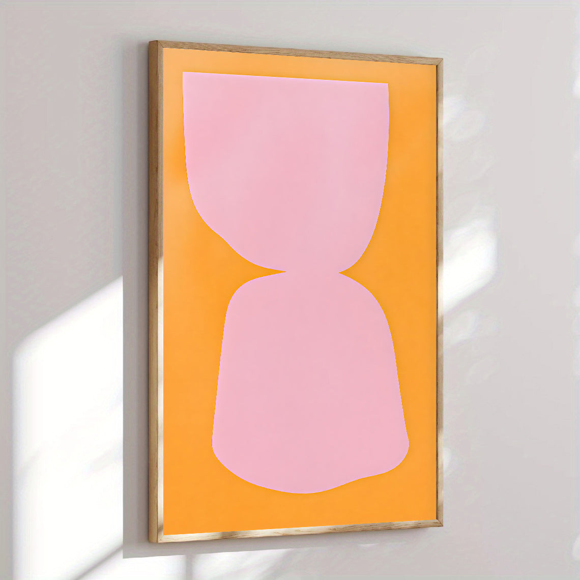 Modern Abstract Pastel Art Poster