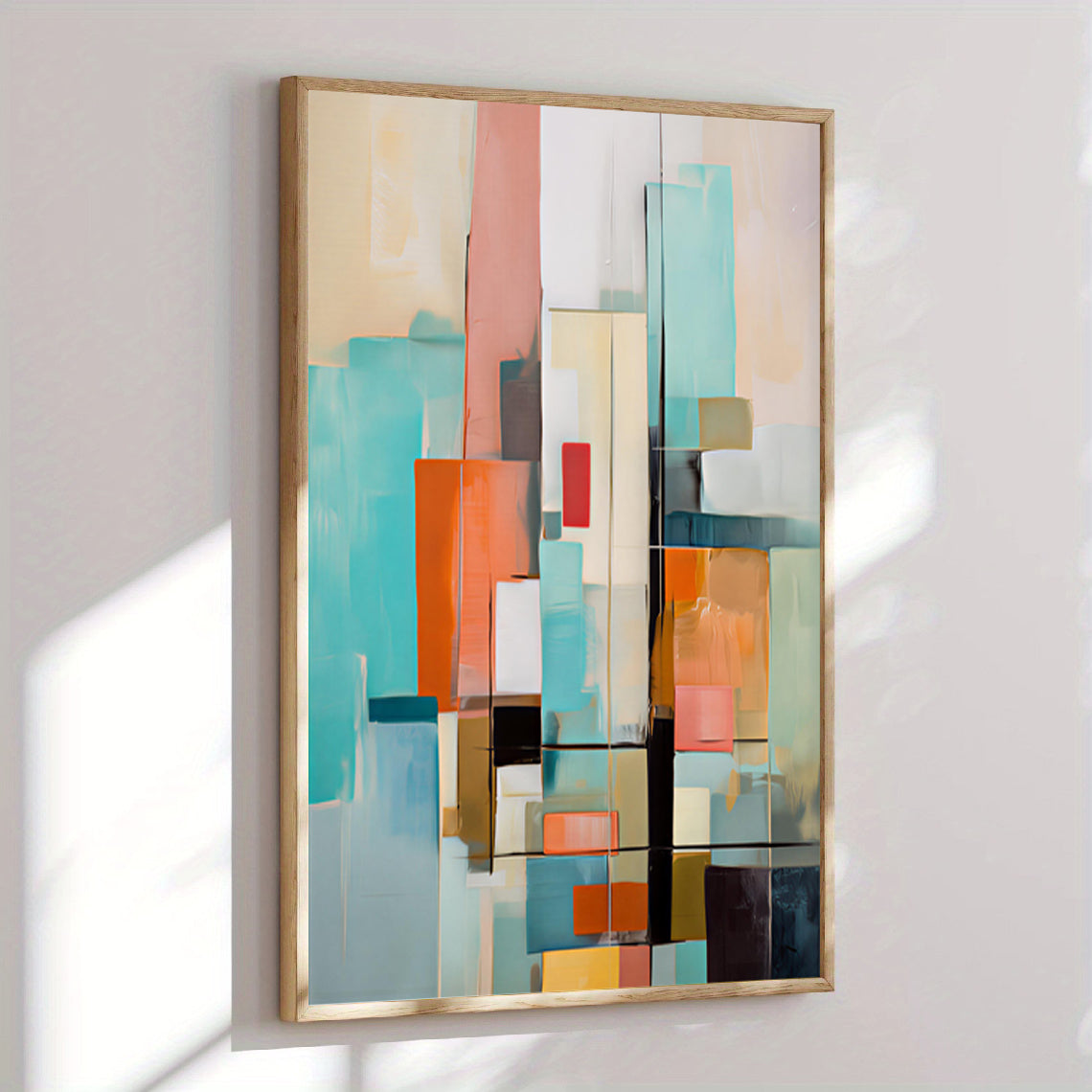 Abstract Geometric Wall Art Print