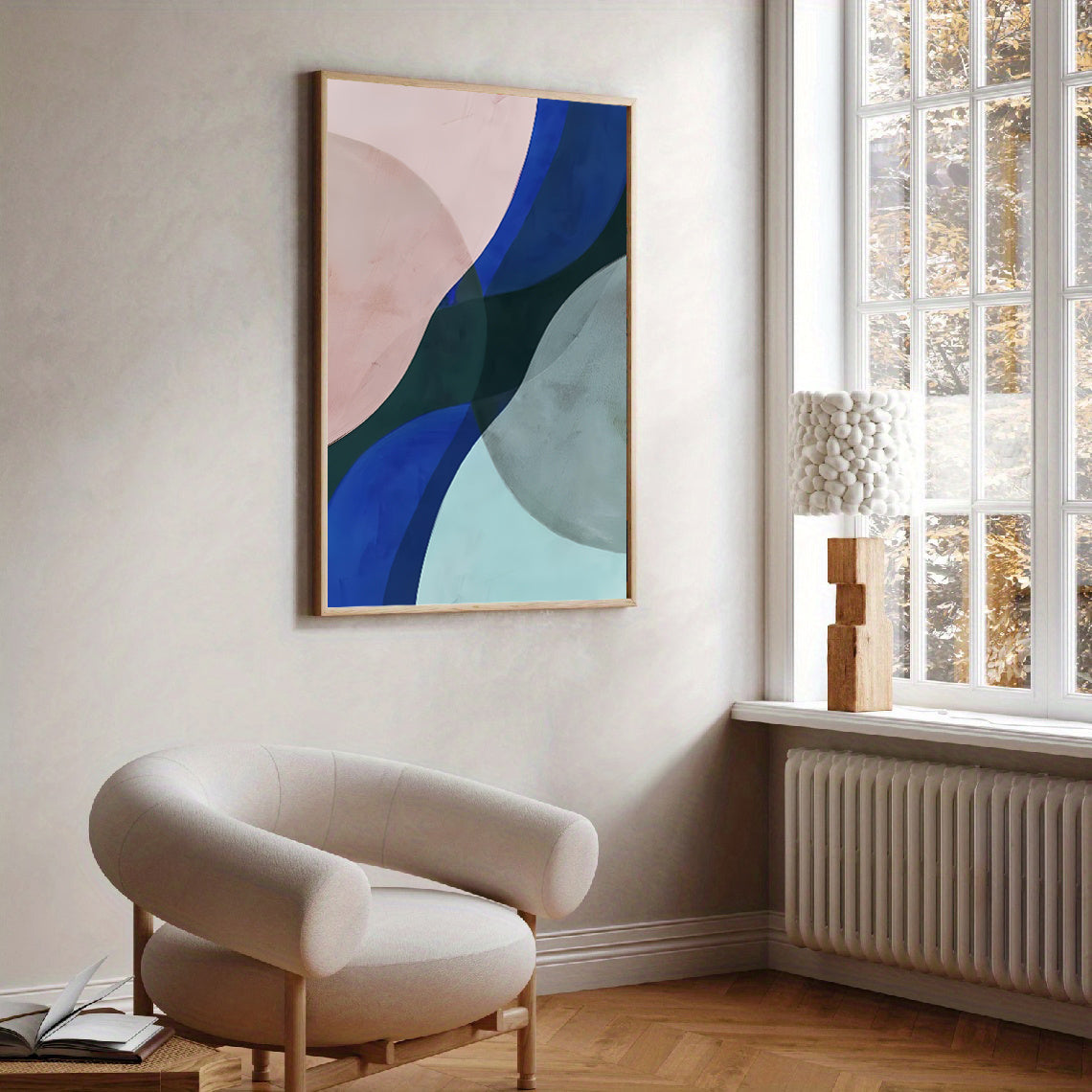 Geometric Modern Abstract Wall Art Print