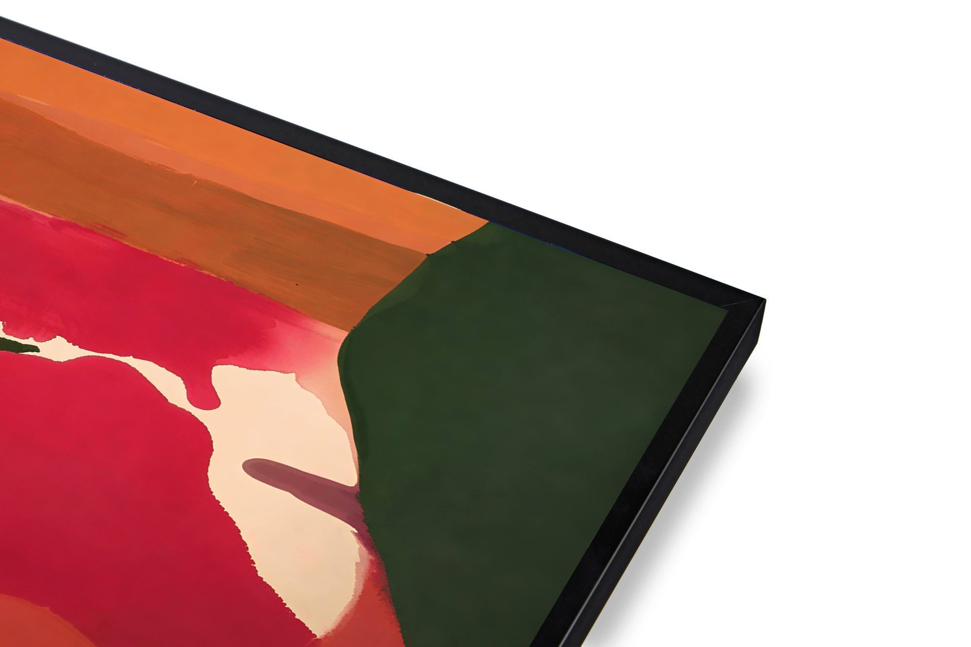 Abstract Color Block Wall Art Poster