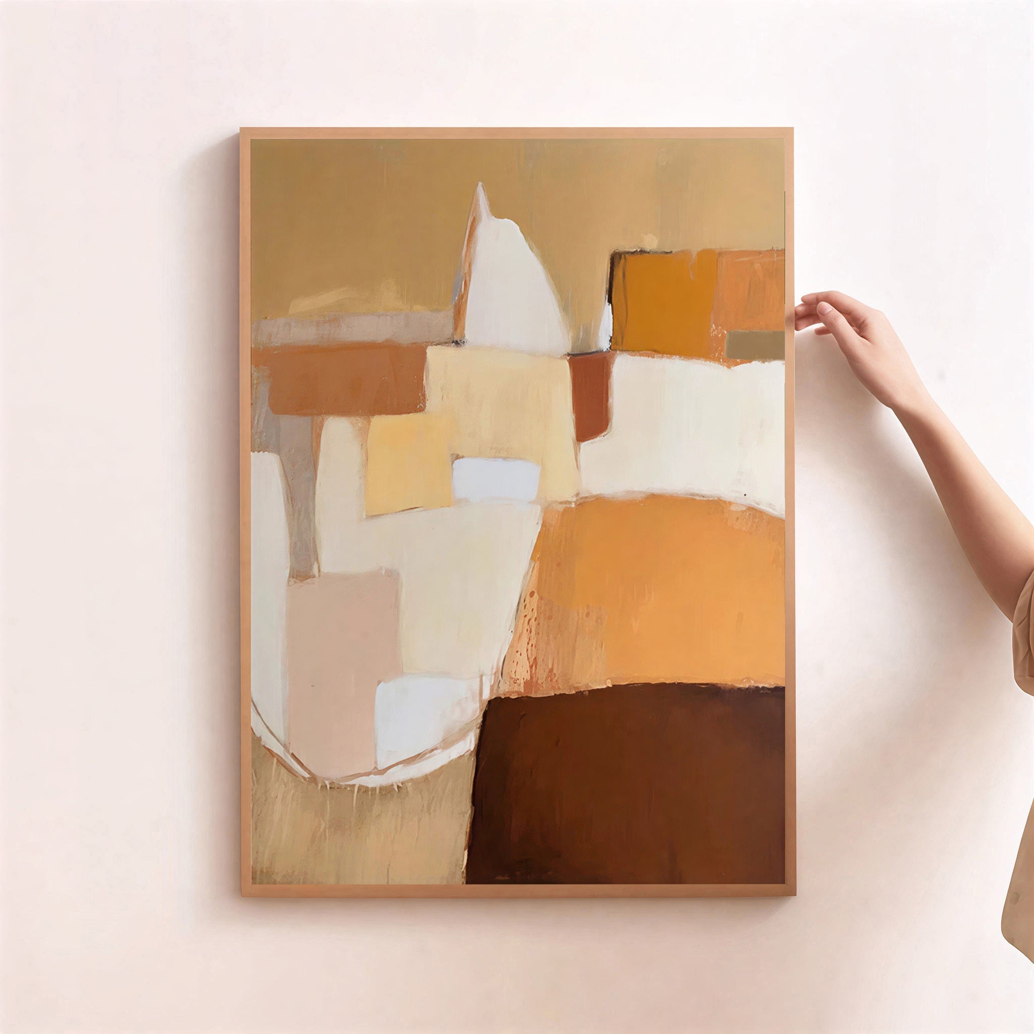 Modern abstract wall art print