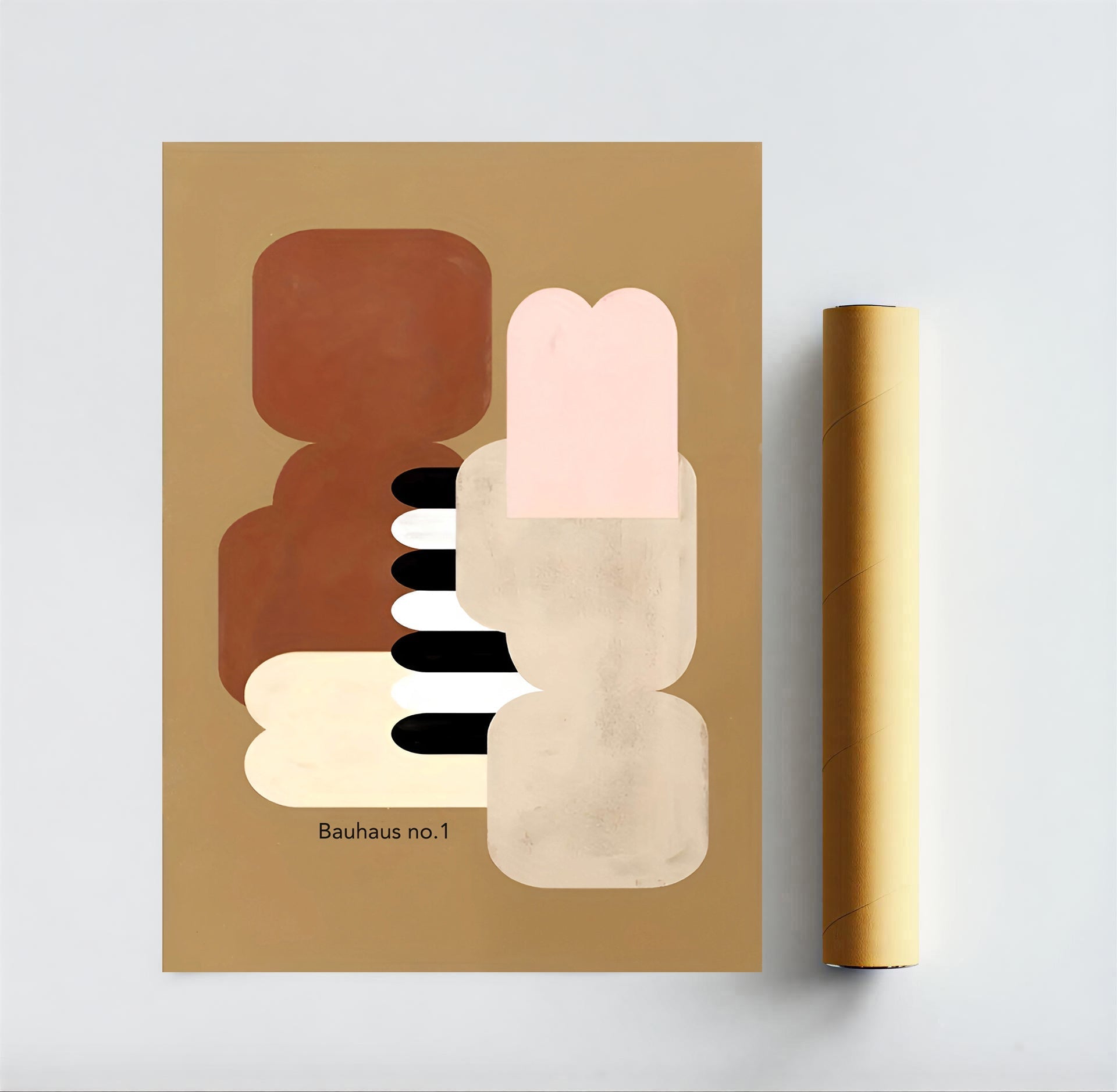 Bauhaus Abstract Wall Art Print