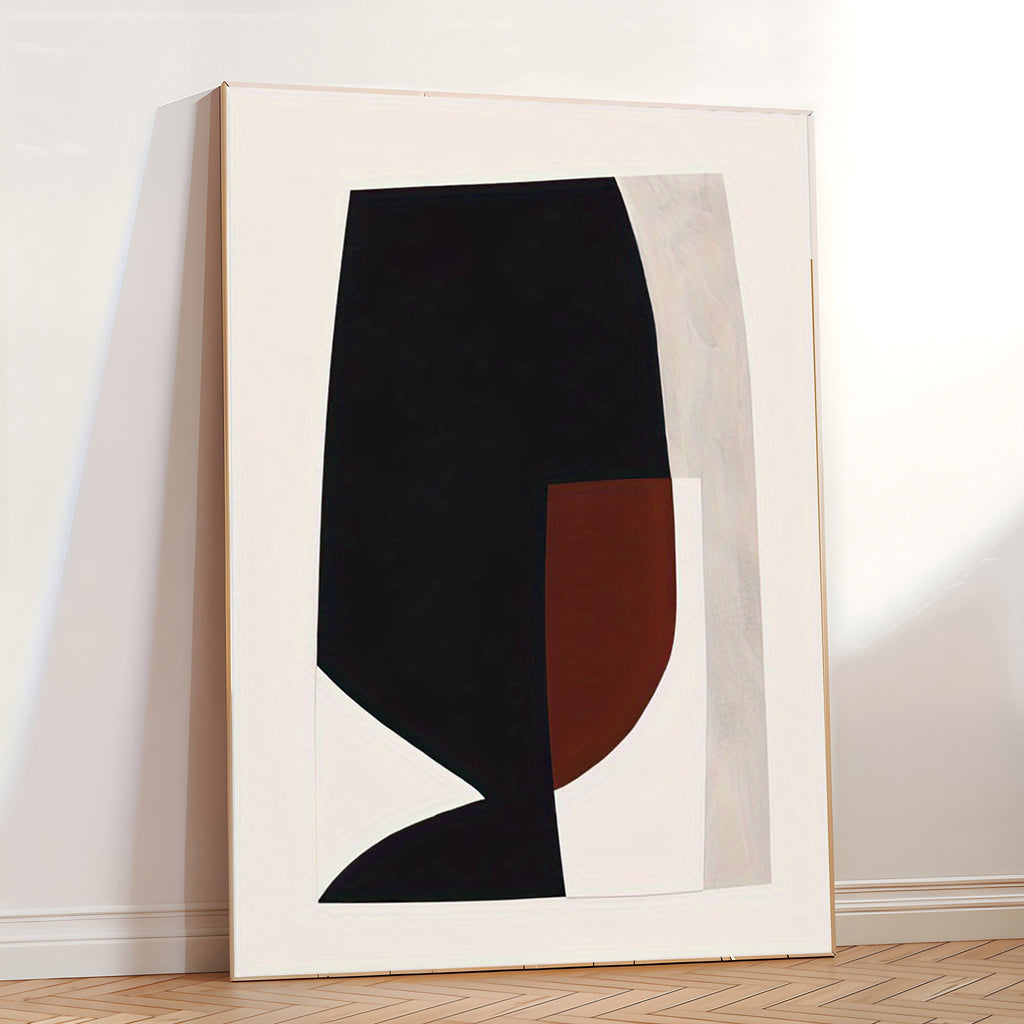 Abstract Geometric Minimalist Art Print