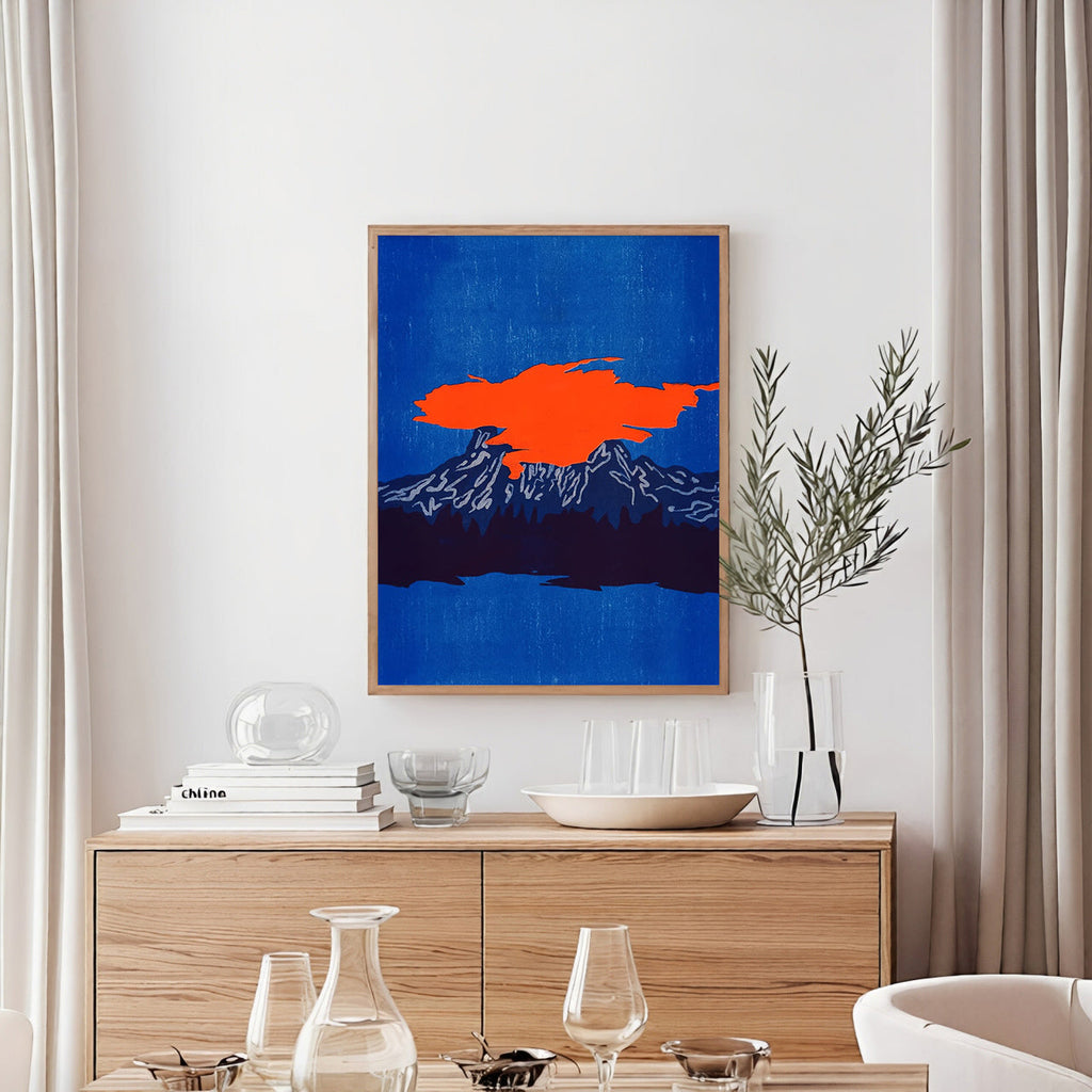 Abstract Landscape Wall Art Print