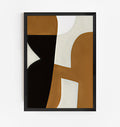 Abstract geometric art print
