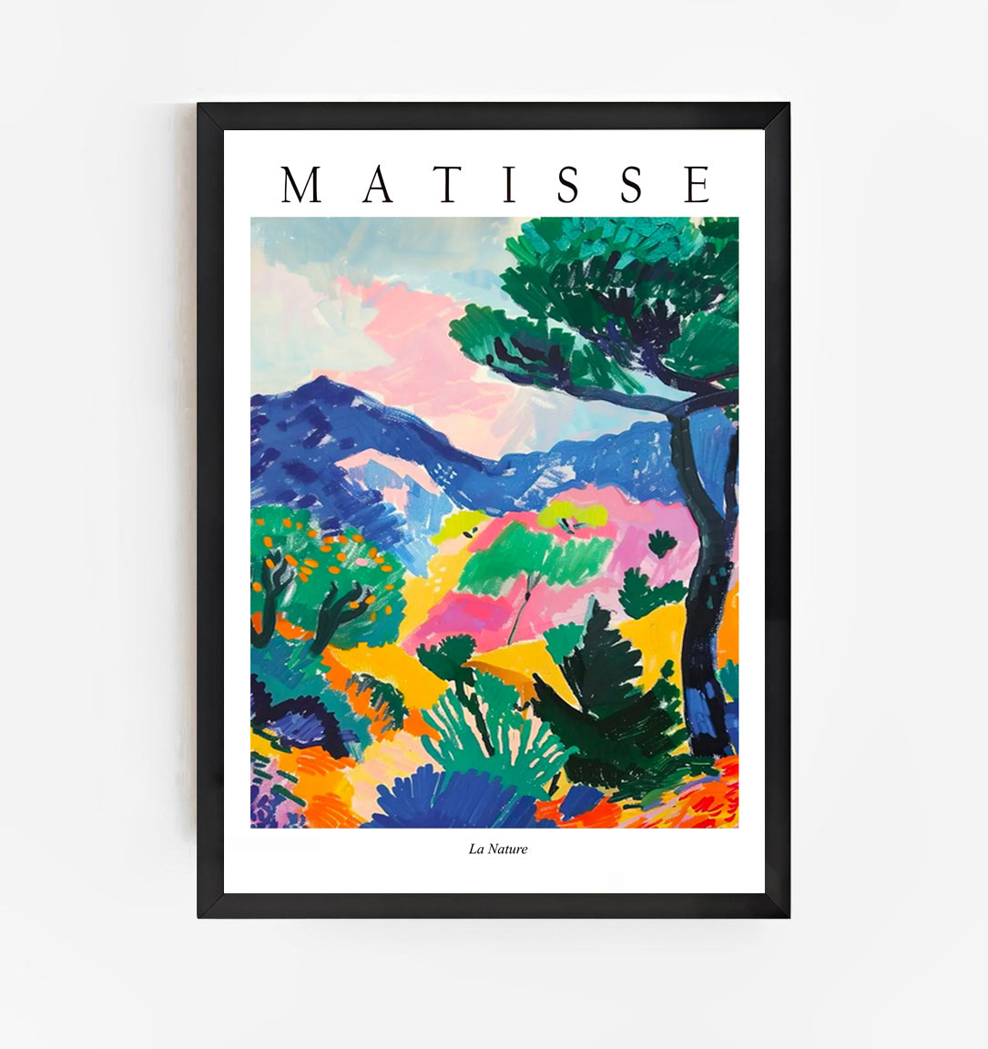 Matisse Inspired Landscape Art Print